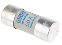50-140-0650a SIBA 50A Ceramic Cartridge Fuse, 22 x 58mm