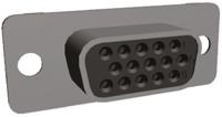 216164-1 TE Connectivity Amplimite HDP-22 15 Way Cable Mount D-sub Connector Socket