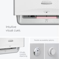 53940 Kimberly Clark Plastic White Rolled Hand Towel Towel Dispenser, 43.5mm x 27.62mm x 33.5mm