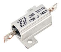 ths1075rj TE Connectivity, 75Ω 10W Wire Wound Chassis Mount Resistor THS1075RJ ±5%