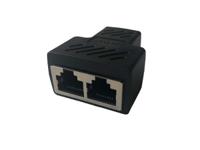 206-7200 RS PRO 2-Port RJ45 Female 2 Way Splitter Adapter, Shielded