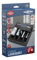 1001-0018-uk-520 Ansmann Powerline 5 Pro Battery Charger For NiCd, NiMH 9V, AA, AAA, C, D 4 Cell with AUS, EU, UK, USA plug