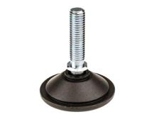 a040014 Nu-Tech Engineering M10 PA Reinforced Nylon Levelling Adjustable Foot, 500kg Static Load Capacity