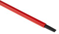 at55x125ve Facom Slotted Insulated Screwdriver, 5.5 x 1 mm Tip, 125 mm Blade, VDE/1000V, 235 mm Overall