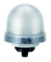 81678055 Werma 816 Series Blue, Green, Red, White, Yellow Continuous lighting Beacon, 24 V, Built-in Mounting, LED Bulb, IP65