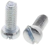 560-726 RS PRO Slot M2.5 Pan Steel Machine Screws DIN 85 x 6.0mm