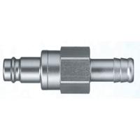 27sbtf10mpn Legris Nickel Plated Brass Female, Male Pneumatic Quick Connect Coupling, Hose Barb