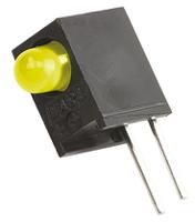 113-311-04 Marl , Yellow Right Angle PCB LED Indicator, Through Hole 2.1 V