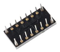 w9584rc Winslow Straight Through Hole Mount 0.65 mm, 2.54 mm Pitch IC Socket Adapter, QSOP 16 to DIP 16