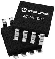 at24cs01-sshm-t Microchip,  1 kB Serial EEPROM,  0.55 μs 8-Pin SOIC Serial-2 Wire