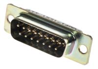 053512-0028 ITT Cannon D*M 15 Way Panel Mount D-sub Connector Plug