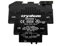 dr24d06 Sensata Crydom Solid State Interface Relay, 32 V dc Control, 6 A rms Load, DIN Rail Mount