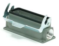 208-4005 RS PRO Heavy Duty Power Connector Housing, PG21 Thread, Side Entry