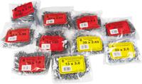 792-2929 RS PRO Galvanised Steel Nails; 13mm x 1.4 mm, 1.8 mm, 2 mm, 2.65 mm, 3 mm, 3.35 mm, 3.75 mm; (10) 500g Bag