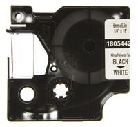 1805442 Dymo Black on White Label Printer Tape, 5.5 m Length, 6 mm Width