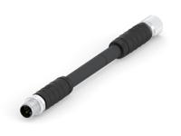 t4152599l14-003 TE Connectivity Male 4 way M12 to Female 4 way M12 Sensor Actuator Cable, 1.5 m