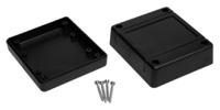 192-0799 RS PRO Black ABS Enclosure, IP54, IK06, 90 x 80 x 38mm