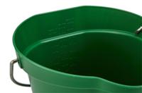 56882 6L Plastic Green Bucket With Handle