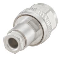 53s114-006n5 Rosenberger, Plug Cable Mount N Connector, 50Ω, Clamp Termination, Straight Body