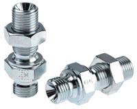4wmk4wl4nms Parker Hydraulic Straight Threaded Adaptor G 1/4 to G 1/4 Male, 4WMK4WL4NMS