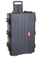 253-7433 RS PRO Waterproof Plastic, Polymer Watertight Case With Wheels, 860 x 560 x 355mm