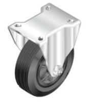 3842259792 Bosch Rexroth Rubber Trestle Wheel, 10mm Groove