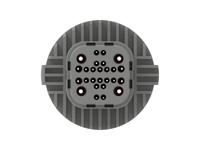 1-2405028-2 TE Connectivity, DEUTSCH NTSEAL Automotive Connector Grey Cable Mount 26 Way
