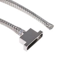 100p2554-25-08-1-c Polamco 100P2554 Series Aluminium D Sub Backshell, 25 Way