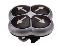 286336-m22-d4-s-x7 Eaton RMQ Titan M22 Series Black Momentary Push Button Head, 22mm Cutout, IP66