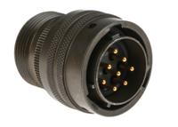 pt06a-16-8p Amphenol Socapex, PT, Copper Alloy 8 Way Cable Mount MIL Spec Circular Connector PlugGreen, Pin Contacts,Shell Size 16,
