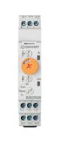 bm2r08mv1 Crouzet Syr-Line Series DIN Rail Mount Timer Relay, 12 → 240V ac/dc, 2-Contact, 0.5 s → 10days, DPDT