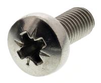 190-557 RS PRO Pozi M5 Pan A4 316 Stainless Steel Machine Screws DIN 7985 x 12.0mm