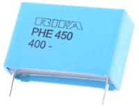 phe450kf6470jr06l2 KEMET PHE450 Metallised Polypropylene Film Capacitor, 250 V ac, 400 V dc, ±5%, 470nF, Through Hole