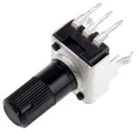 ptv09a-4020u-b104 Bourns PTV09 100kΩ Rotary Potentiometer 1-Gang, Panel Mount (Through Hole), PTV09A-4020U-B104