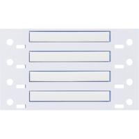 032143 Brady Flame Retardant Polyolefin White Cable Sleeve, 5.97mm Diameter, 50.8mm Length, PermaSleeve Series