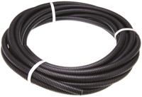 ppcof-12b-10m PMA Divisible, Flexible Conduit, 16mm Nominal Diameter, Plastic, Black