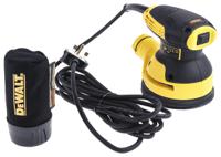 dwe6423-gb DeWALT DWE6423 125mm Corded Orbital Sander, Type G - British 3-Pin