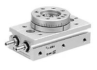 msqb20r SMC MSQ Series 1 MPa Single Action Pneumatic Rotary Actuator, 190° Rotary Angle, 20mm Bore