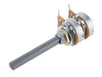 27esb104mmf50n TE Connectivity 27 100kΩ Rotary Potentiometer 2-Gang Panel Mount, 27ESB104MMF50N