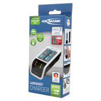 1001-0091-01 Ansmann Comfort Mini Battery Charger For NiMH AA, AAA 2 Cell 1.2V 400mA, Batteries Included