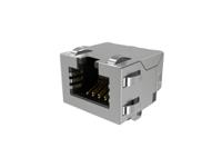 rje3c1881402 Amphenol Communications Solutions RJE3C18814 Series Female Ethernet Connector, Surface Mount, Cat6a, EMI Shield 1 Port