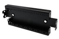 8640031 Rittal Black Steel Rack Panel, 20HP, 100 x 400mm