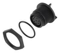 px041308s Bulgin Circular Connector, 8 Contacts, Rear, Miniature Connector, Socket, Female, IP68, Buccaneer 400 Series