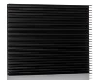 264-686 RS PRO Heatsink, Universal Rectangular Alu, 0.58K/W, 250 x 200 x 25mm