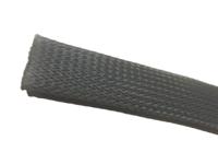 179-7016 RS PRO Expandable Braided PET Grey Cable Sleeve, 12mm Diameter, 15m Length