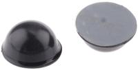 sj-5017-black 3M Hemispherical PUR Self Adhesive Feet, 19mm diameter x 9.6mm height