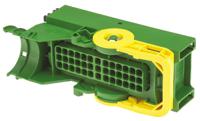 5-1718321-3 TE Connectivity, AMP MCP 2.8 Automotive Connector Socket Green 39 Way