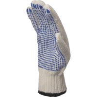 tp169-t09 Delta Plus TP169 White Cotton, Polyester Work Gloves, Size 9, Polyvinyl Chloride Coating