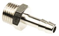 0931-06-13 Legris LF3000 Series Straight Threaded Adaptor, G 1/4 Male to Push In 6 mm, Threaded-to-Tube Connection Style