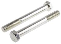 917-3295 RS PRO Bright Zinc Plated Steel, Hex Bolt, M16 x 140mm